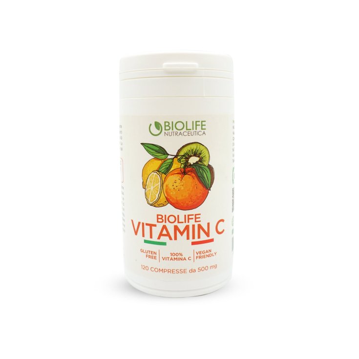 Vitamin C Nutraceutica Biolife 120 Tabletten