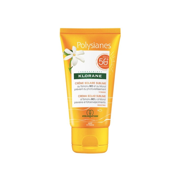 Polysianes Crème Solaire Sublime Spf50 + Klorane 50ml