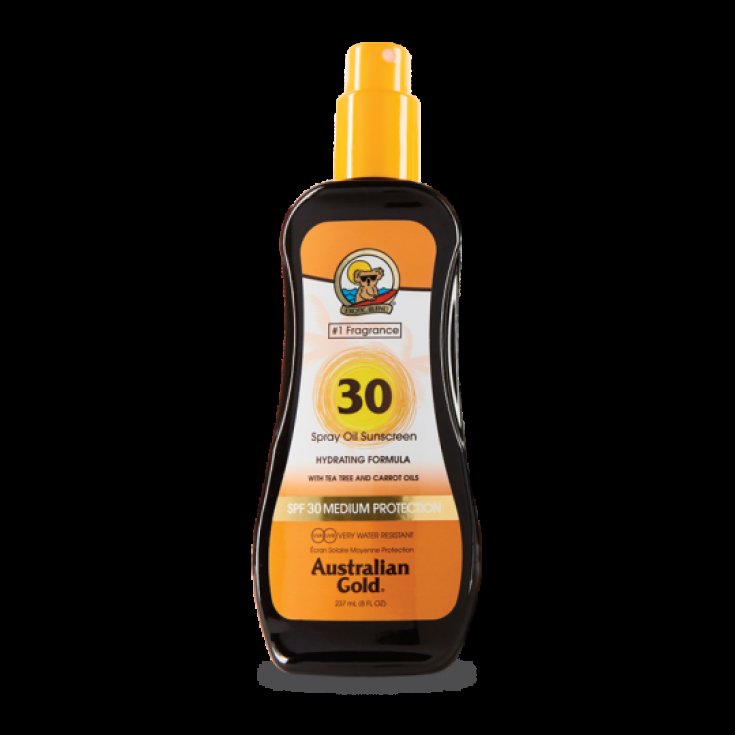 Spf30 Sprühöl mit Karottenöl Australian Gold 237ml