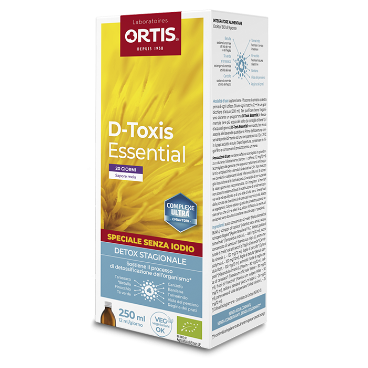 D-Toxis Essential Jodfrei Ortis Laboratoires 250ml
