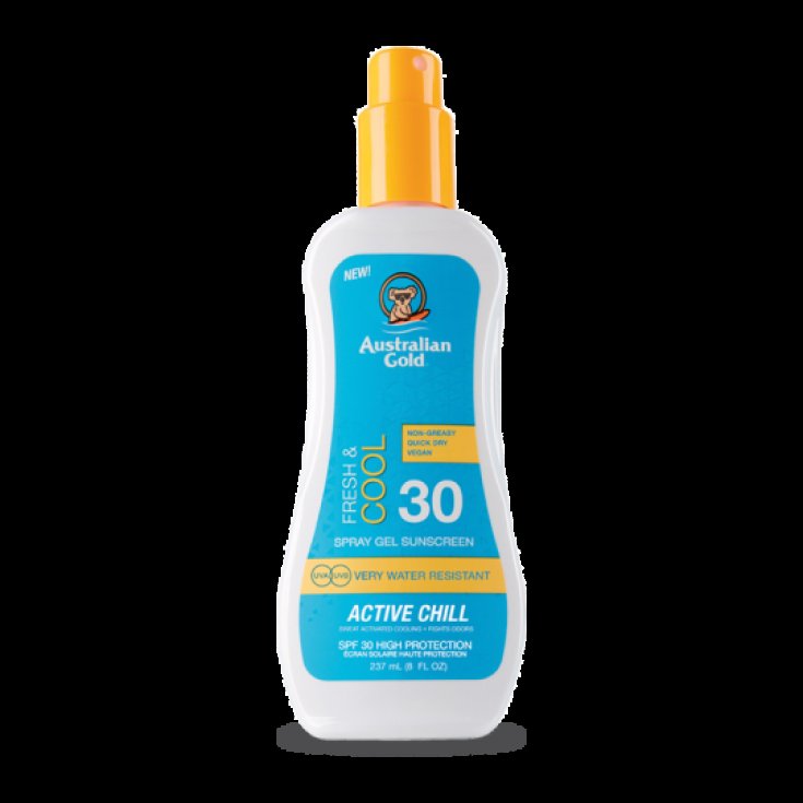 Spf30 Fresh & Cool Sprühgel Australian Gold 237ml