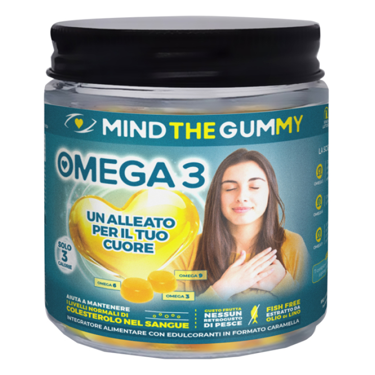 Omega 3 Mind The Gummy 30 Gummibärchen-Tabletten