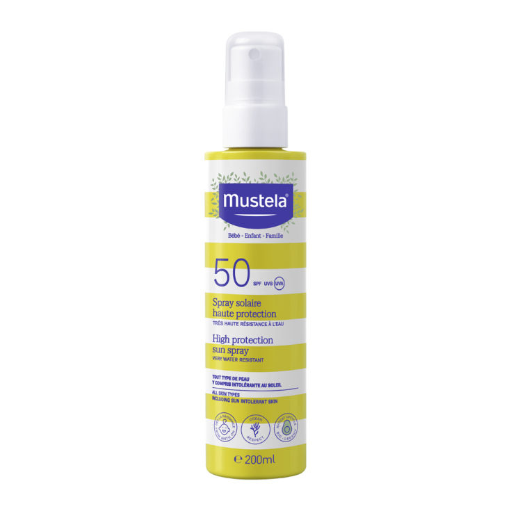 Sonnenmilchspray Spf50 + Mustela 200ml