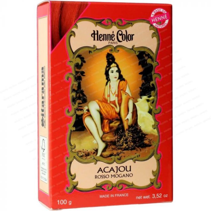 Henna Color ACAJOU ROT MAHAGONI Sitarama 100g