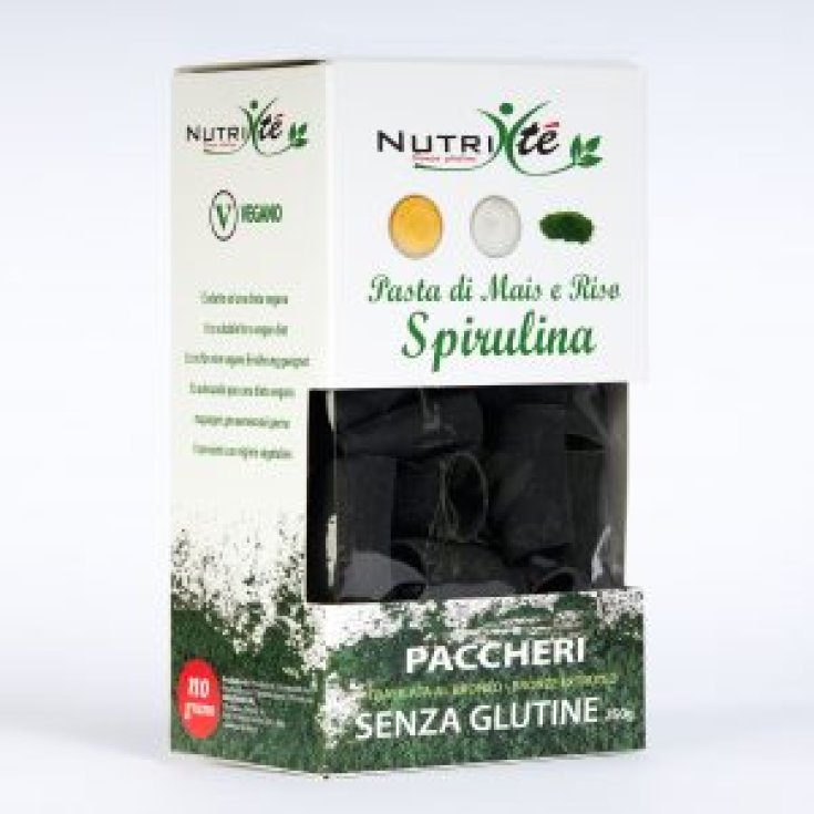 Paccheri Mais und Reis Nudeln Wasser und Mehl Nutri-tea® 250g