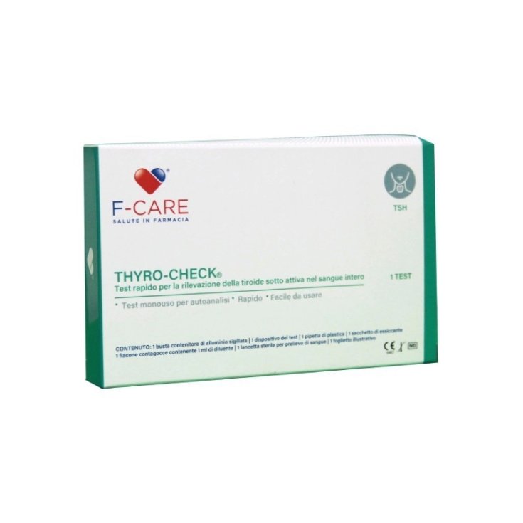 Thyro-Check Test Selbstanalyse F-Care Farvima Medicinali