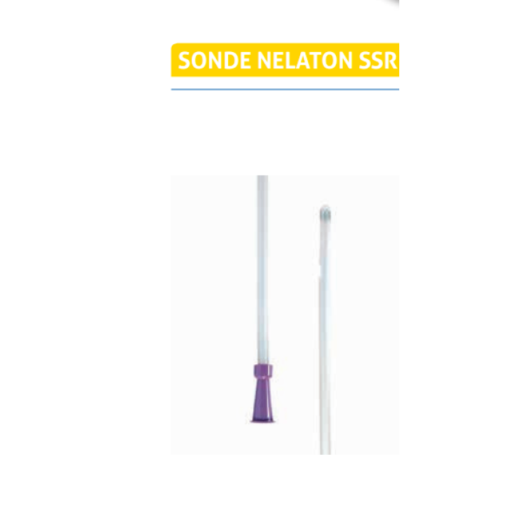 NELATON CH6 SONDE 40cm Farmac-Zabban 30 Stück