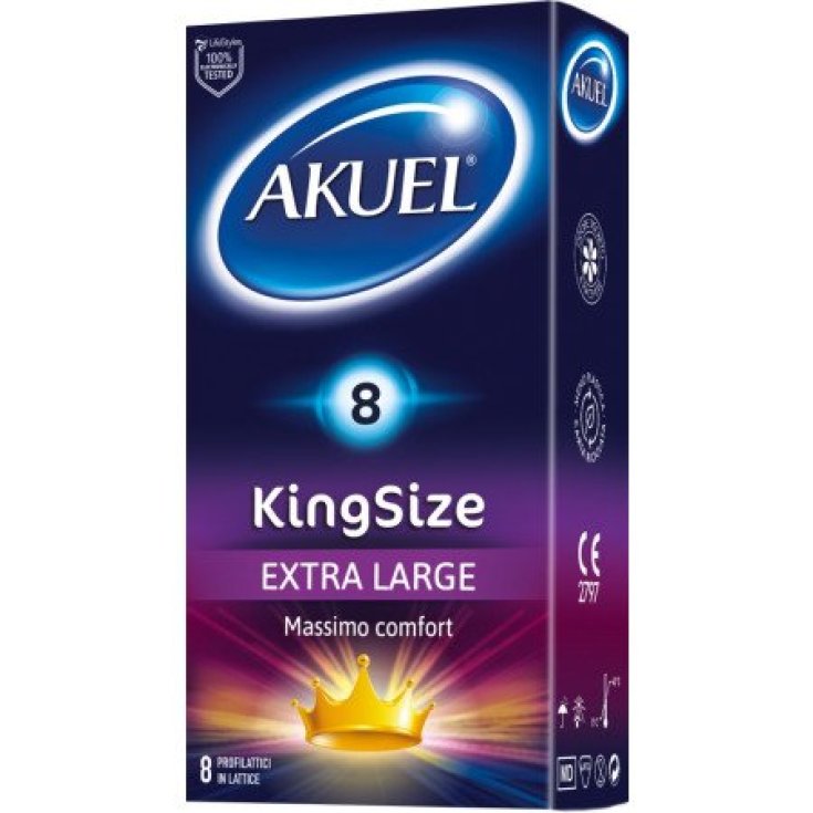 Kondom Zero® King Size XL AKUEL® 8 Stück