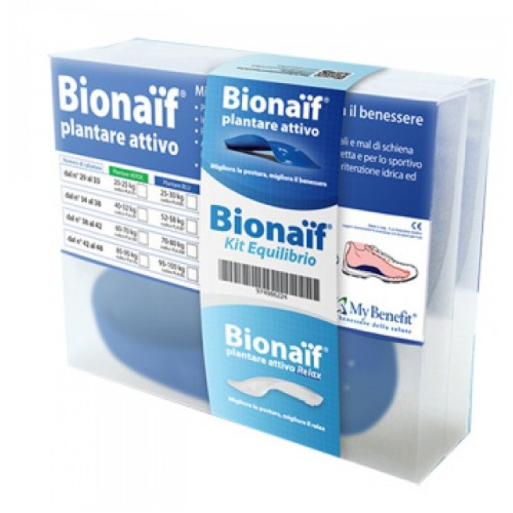 Bionaif MyBenefit Einlegesohlen Balance Kit Größe 42-48