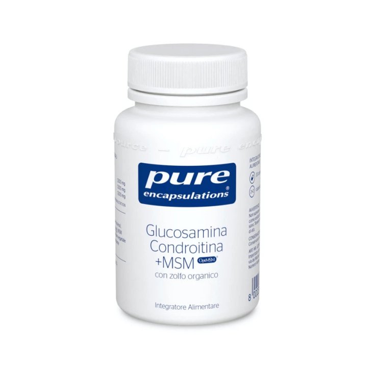 PURE ENCAPSULATIONS® GLUCOSAMIN-CHONDROITIN + MSM 30 KAPSELN