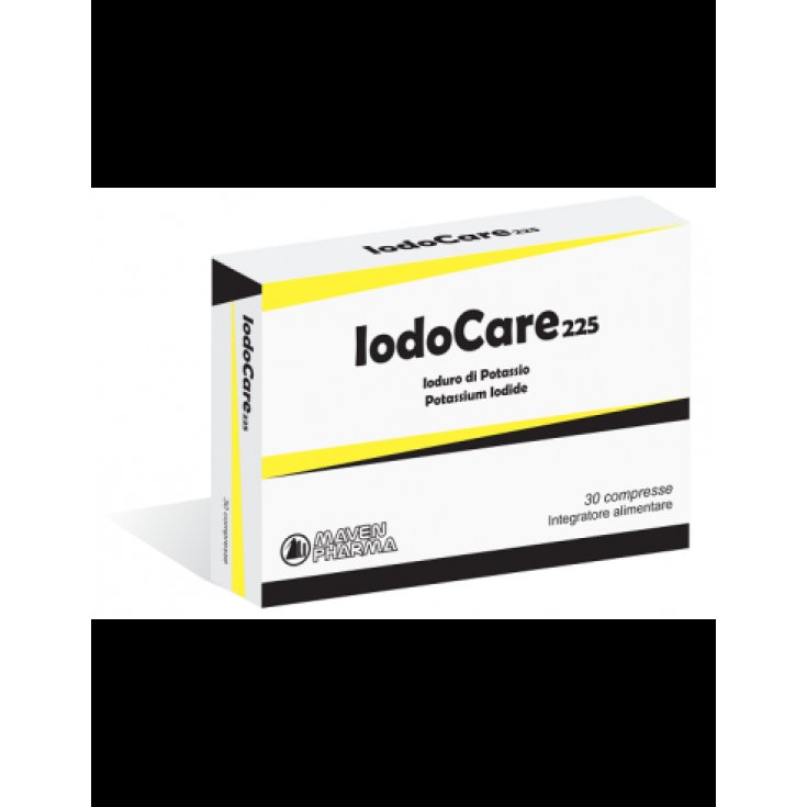 IodoCare 225 Jodid Kalium Maven Pharma 30 Tabletten