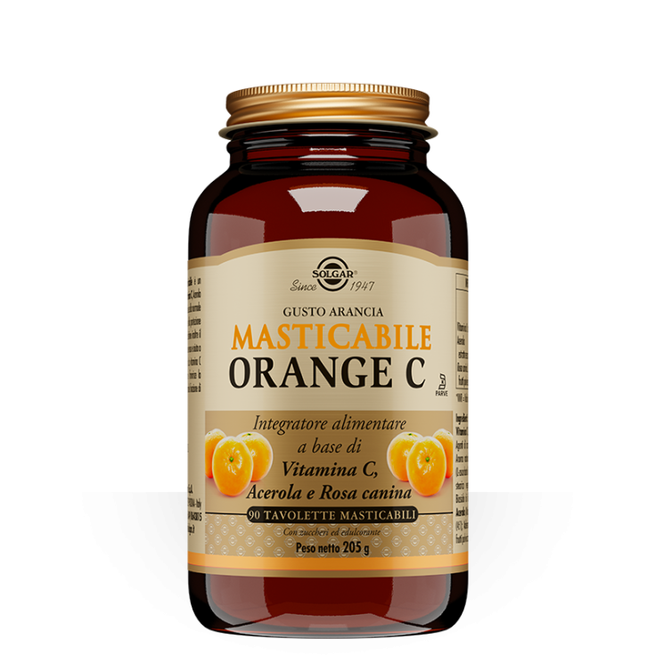 ORANGE C KAUBARES SOLGAR® 90 KAUTABLETTEN