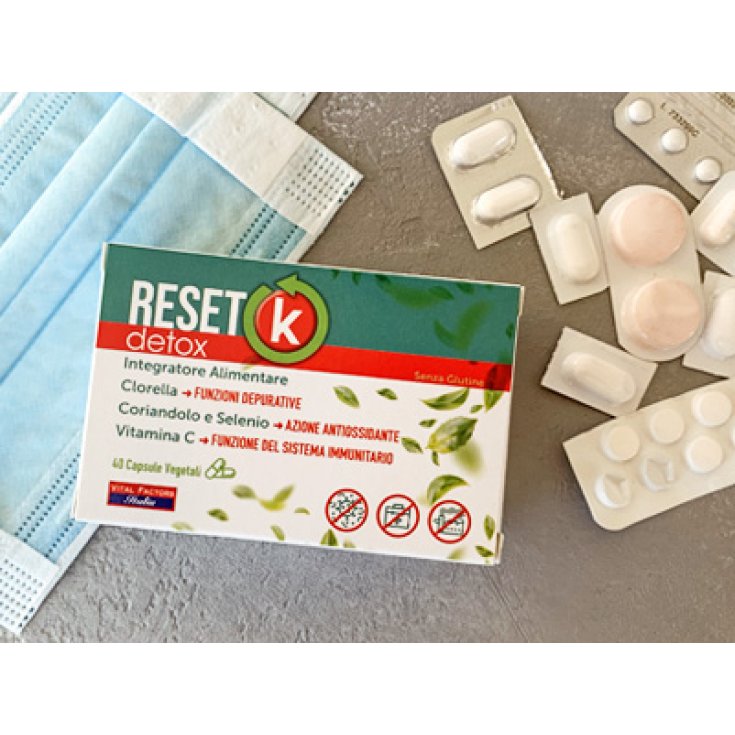 RESET K Detox Vital Factors 40 Kapseln