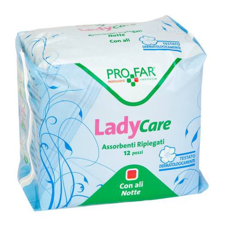 LadyCare Night Tampons mit Flügeln PROFAR® 12 Stück