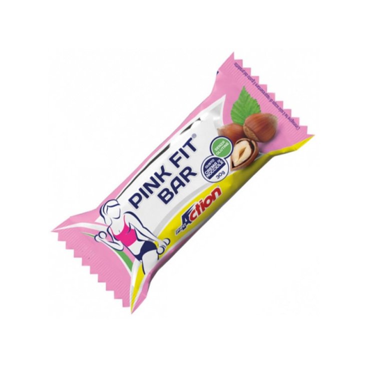 Pink Fit Riegel Haselnuss ProAction 30g