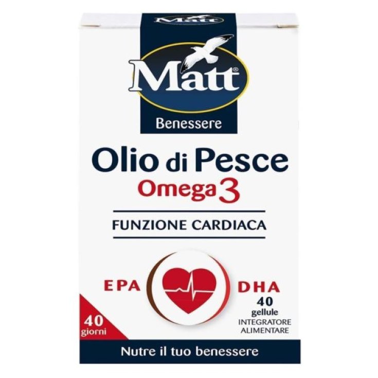 Omega 3 Matt Fischöl 40 Gele