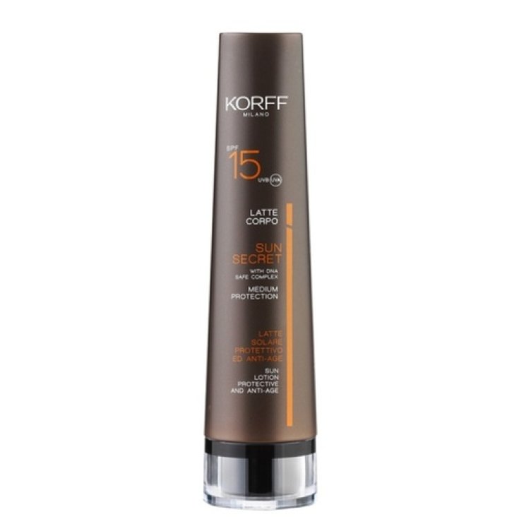 Sun Secret Sonnenmilch SPF15 Antiage Korff 100ml