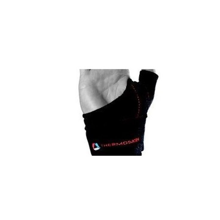 Sport Thermoskin-Armband mit verstellbarem Daumengriff - S / M rechts 14-19 cm