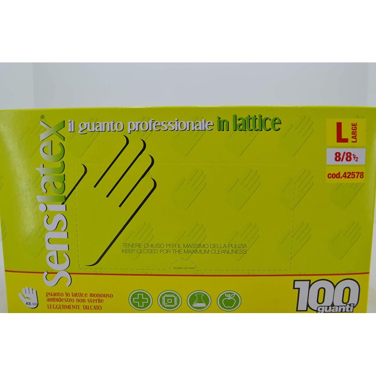 SENSILATEX® Größe L BERICAH 100 Handschuhe