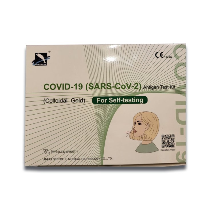 Covid-19 (Sars-CoV-2) Antigen-Testkit DeepBlue 1 Test