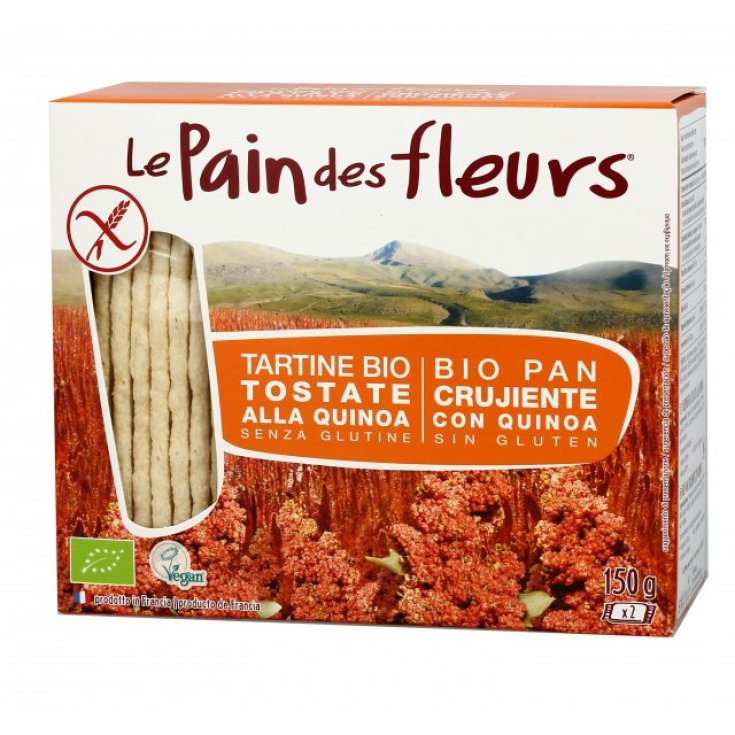 Geröstete Bio-Quinoa-Häppchen Les Pains Des Fleurs 150g