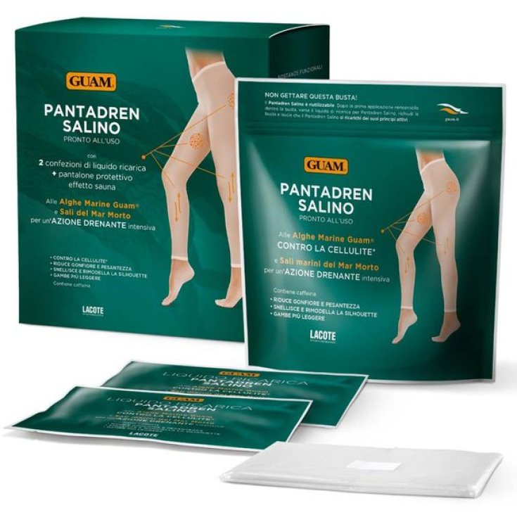 Guam® - Pantadren Salino + Nachfüllungen 2x100ml + Schutzhose 4 Stück