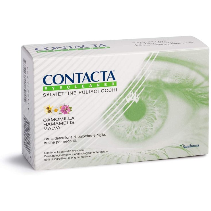 Contacta EyeCleaner 14 Einweg-Augentücher