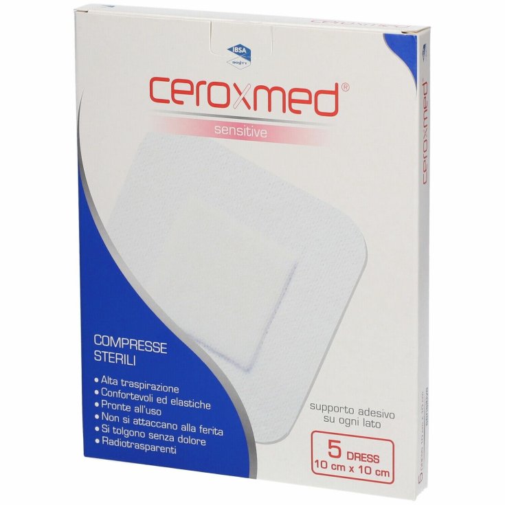 Ceroxmed Dress Sterile Tabletten 10x10 IBSA 5 Stück