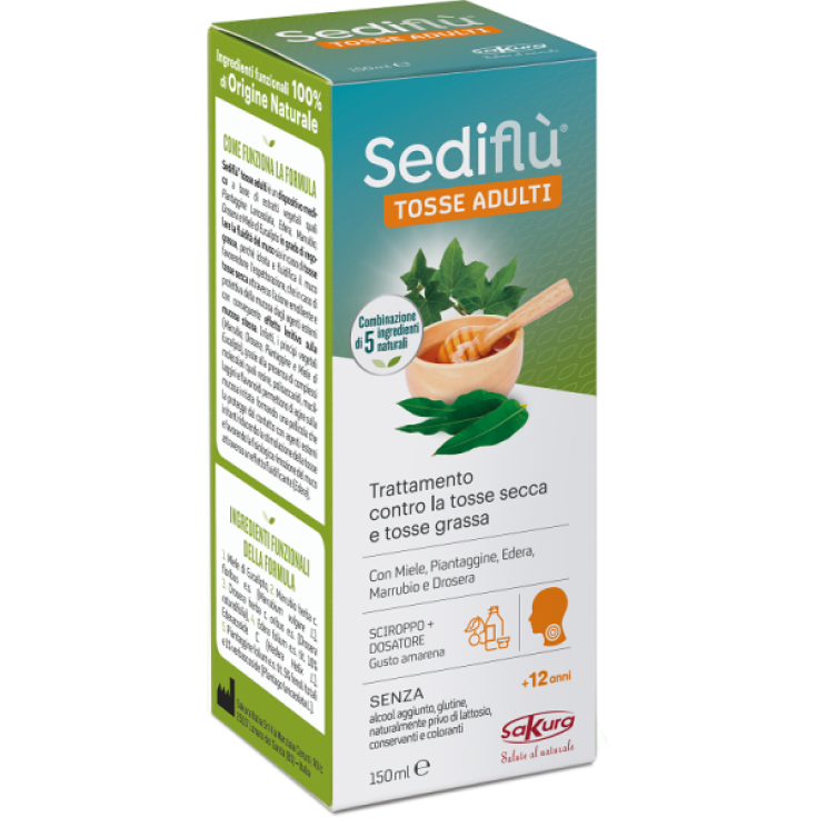 Sediflù Husten Erwachsene Sakura 150ml