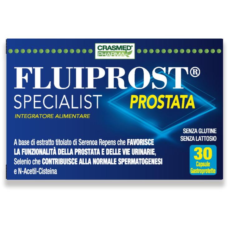 Fluiprost® Specialist Prostata Crasmed Pharma 30 magengeschützte Kapseln