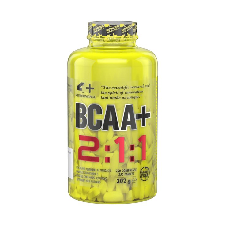 BCAA + 4+ ERNÄHRUNG 250 Tabletten