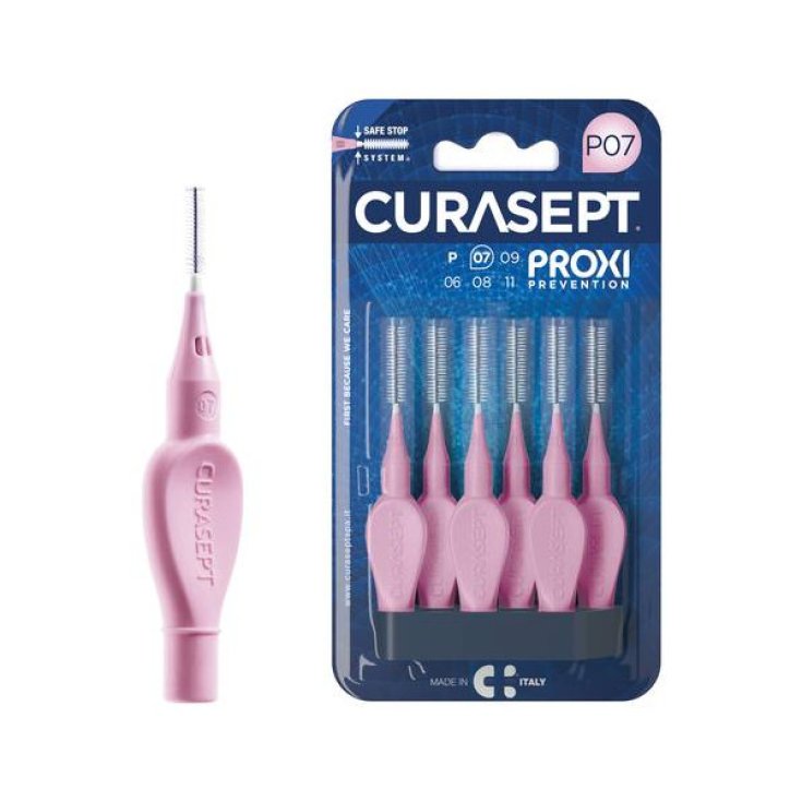 Proxi P07 Rosa Curasept 6 Pfeifenreiniger