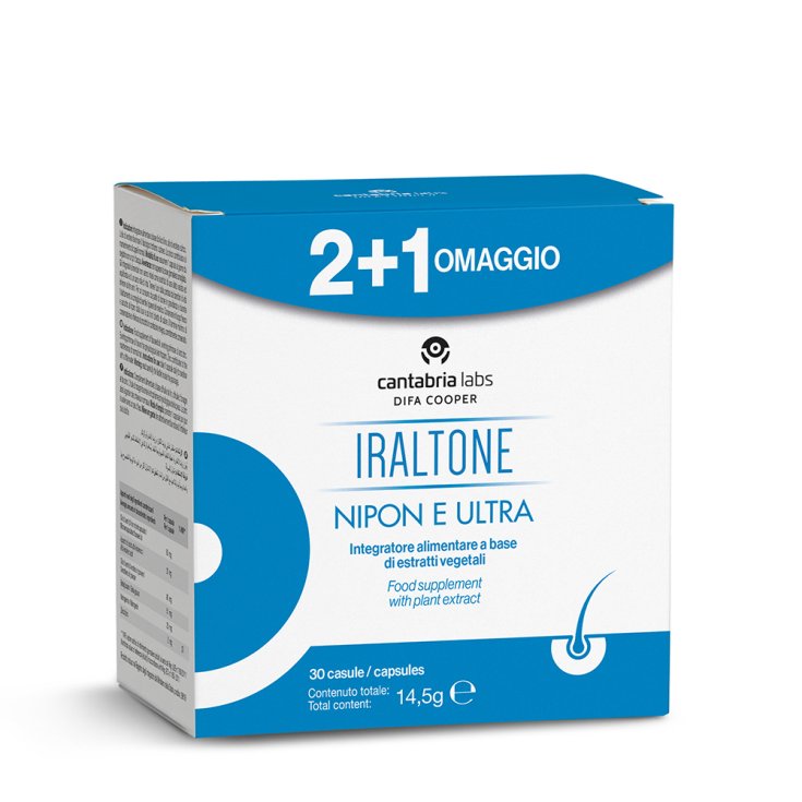 IRALTONE NIPON UND ULTRA Cantabria Labs TRIO 3x30 Kapseln