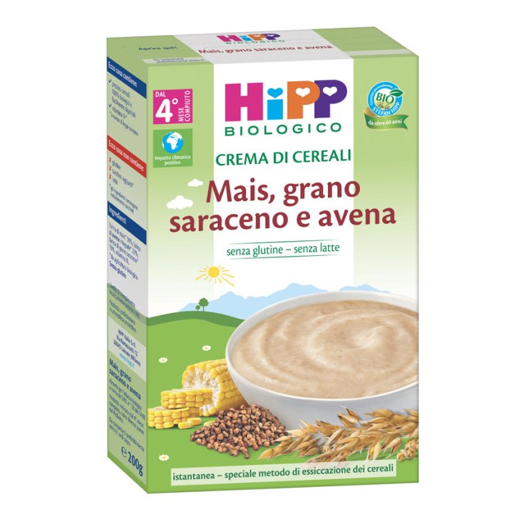CREME CEREALS Creme aus Mais und Buchweizen HIPP BIO 200g