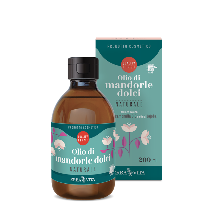 Erba Vita Natürliches Süßmandelöl 200ml