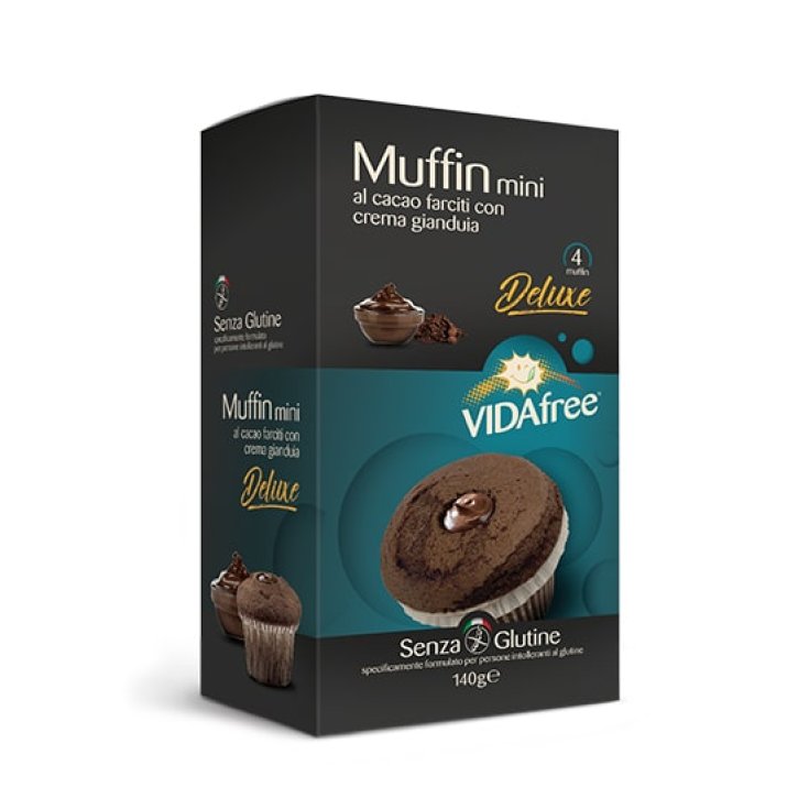 VIDAfree Mini-Kakao-Gianduia-Muffin 4 x 35 g