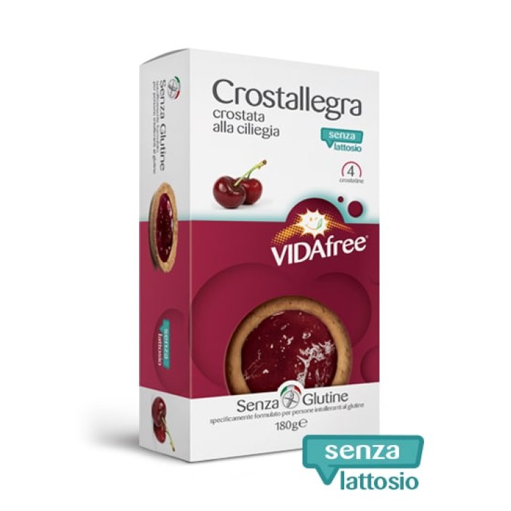 Crostallegra Kirsche laktosefrei Vidafree 4x45g