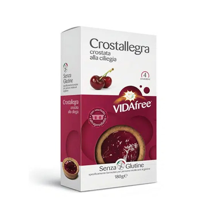 Crostallegra Kirsche laktosefrei Vidafree 4x45g