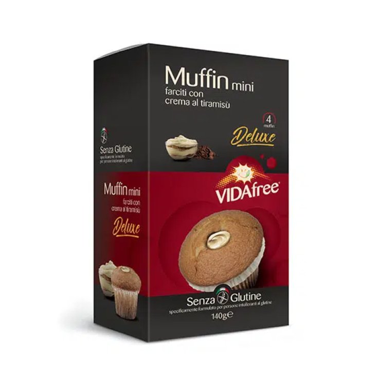 Vidafree Tiramisu Mini-Muffin 140g