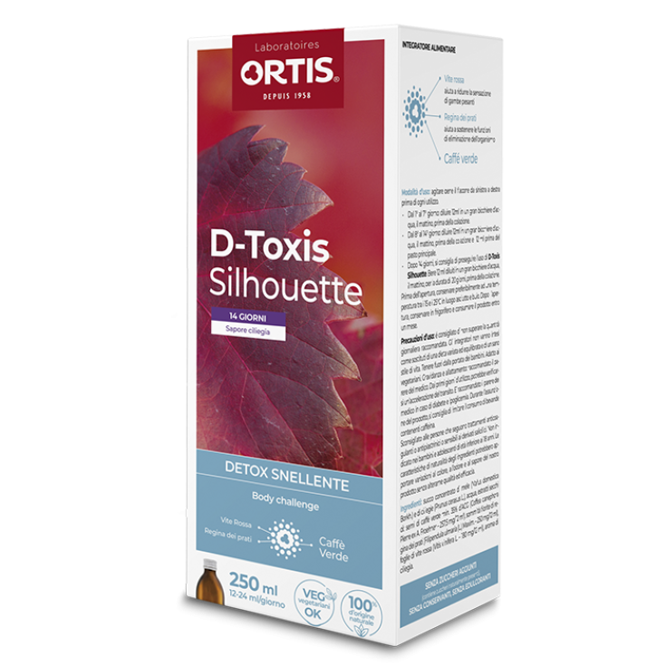 D-TOXIS SILHOUETTE KIRSCHE ORTIS® 250ml