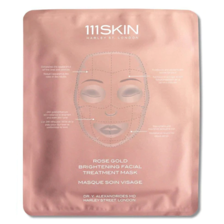 Aufhellende Gesichtsbehandlungsmaske Rose Gold 111Skin 30ml