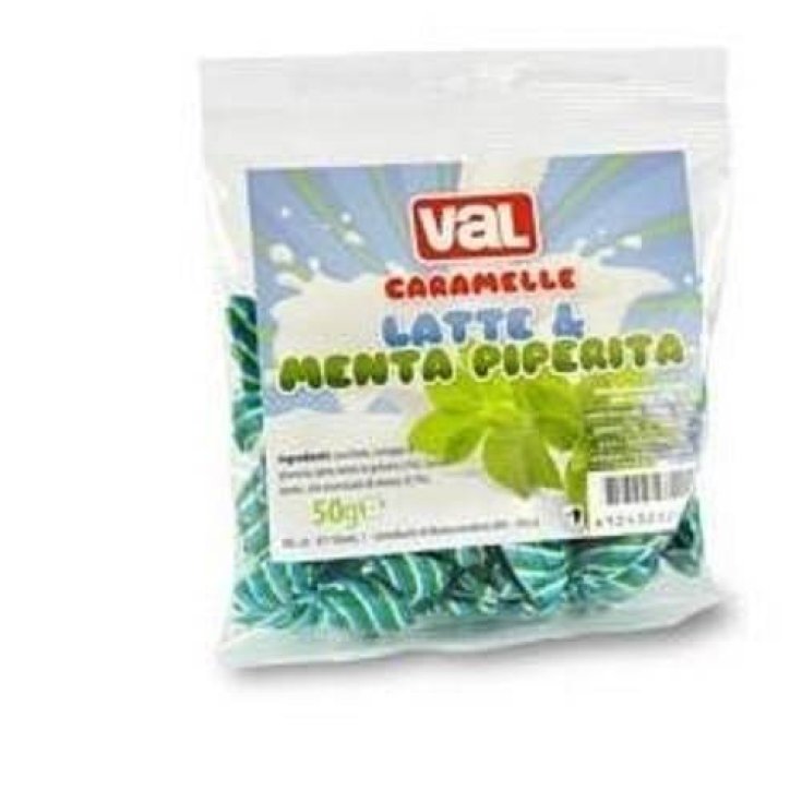 VAL CANDIES MILCH / MINT 50G