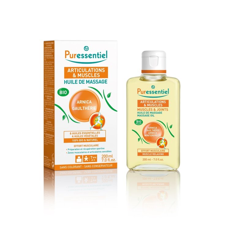 PURESSENTIEL BIO MUSKELN MASSAGEÖL 200ml