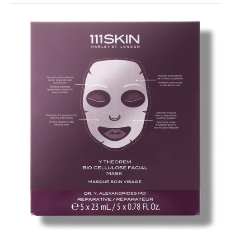 Y Theorem Bio-Cellulose-Gesichtsmaske 111Skin 5x23ml