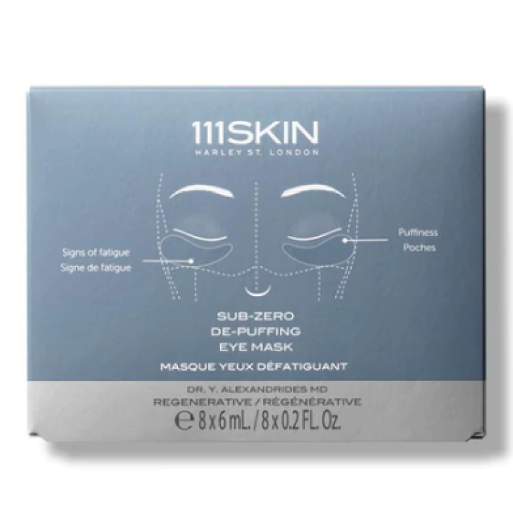 Sub-Zero De-Puffing Eye Mask 111Skin 8x6ml