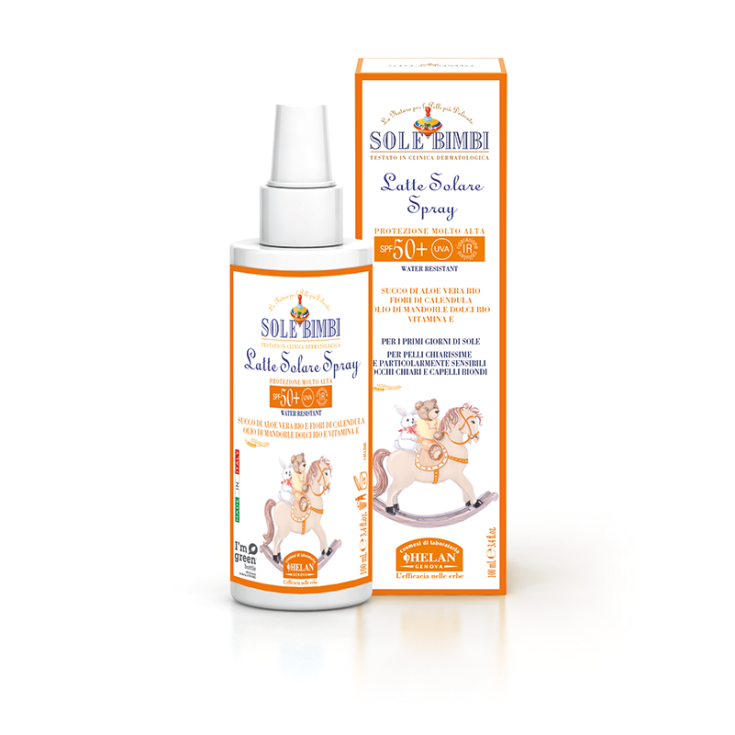 SOLE BIMBI SONNENMILCH 50+ HELAN 100ml