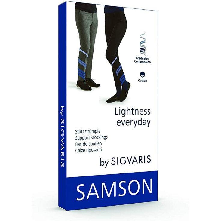 Kniestrümpfe SAMSON von SIGVARIS Schwarz Grösse 3