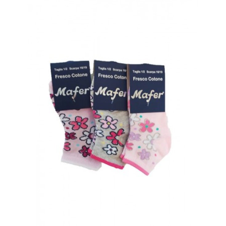 Set 3 Stück frische Baumwollsocken für Mädchen ma