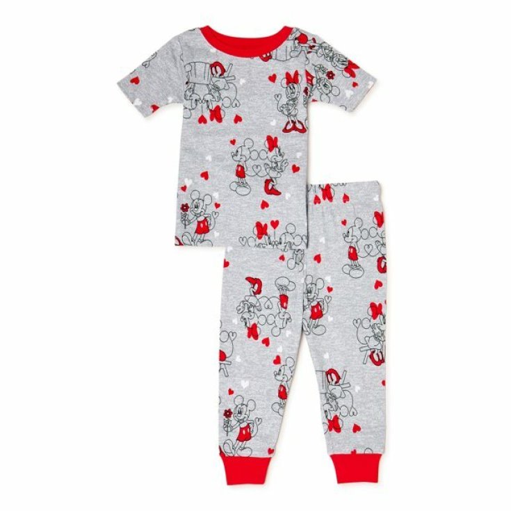 Pyjama Jersey T-Shirt Hose Baby Mädchen