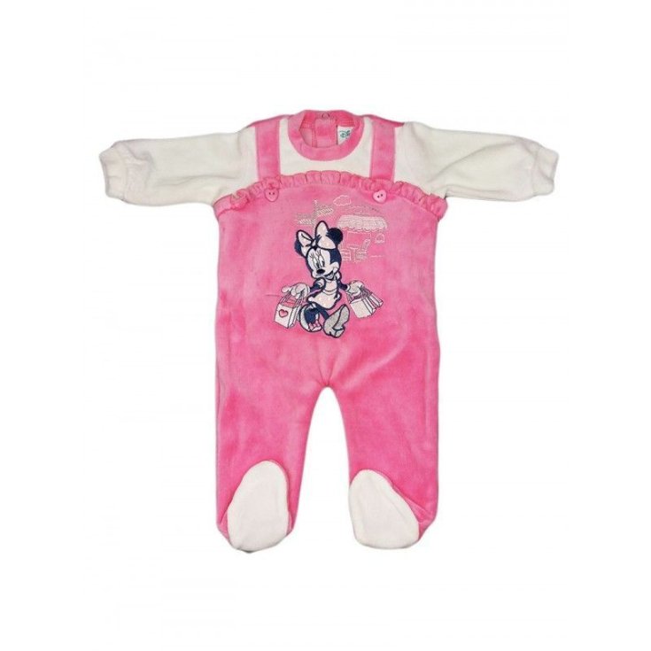 Elle neugeborenes Baby Mädchen Chenille Strampler
